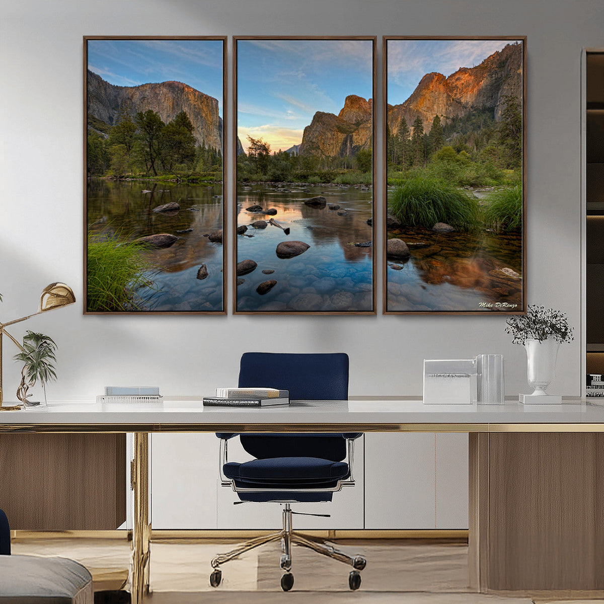 Yosemite Valley Wall Art Canvas Print – Framed El Capitan