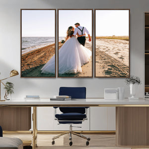 Framed Custom Canvas Print - Personalized Wall Art for Home