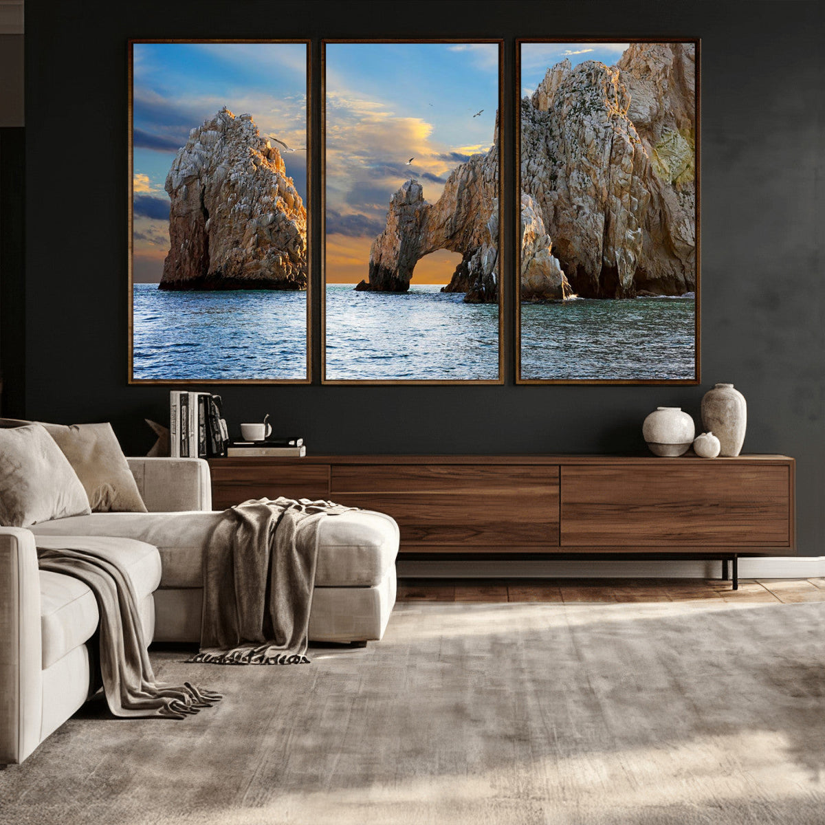 The Arch Cabo San Lucas Ocean Arch Wall Art Canvas Print,