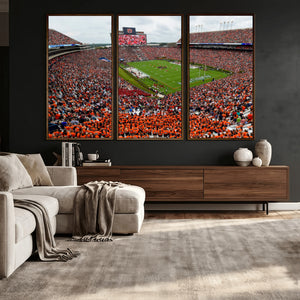 Auburn Stadium Wall Art Canvas Print, Jordan Hare Stadium