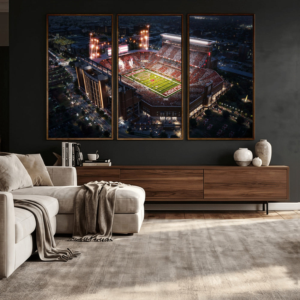 Oklahoma Memorial Stadium - Gaylord Memorial Stadium Wall