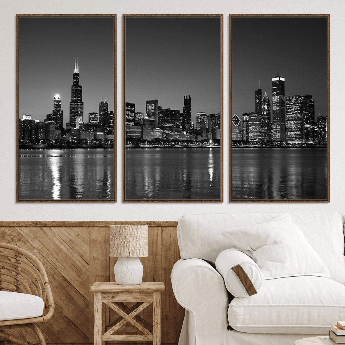 Chicago Wall Art Canvas Print