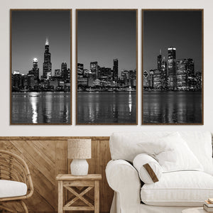 Chicago Wall Art Canvas Print