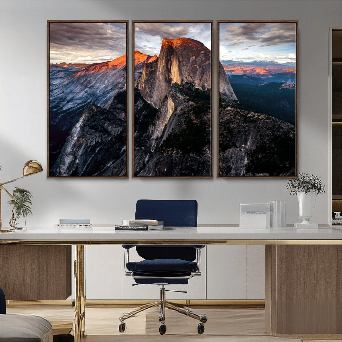 Half Dome Yosemite Wall Art – Majestic Mountain Landscape