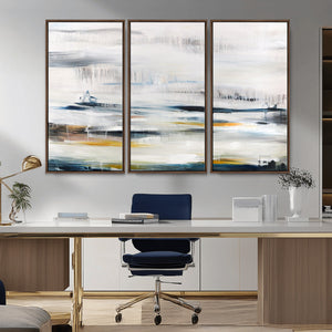 Soft Color Abstract Canvas Print