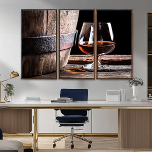 Scots Whiskey Wall Art Canvas Print