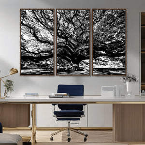 Mighty Angel Oak Wall Art | Angel Oak Tree Art Print