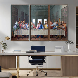 The Last Supper Multi Panel Canvas Wall Art