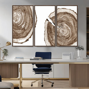 Wood Tree Ring Wall Art Canvas Prints, Tree Rings –