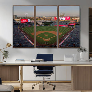 Los Angeles Angels Baseball Canvas Print - Anaheim Angel