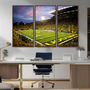 University of Oregon Ducks Football Team Print - Eugene