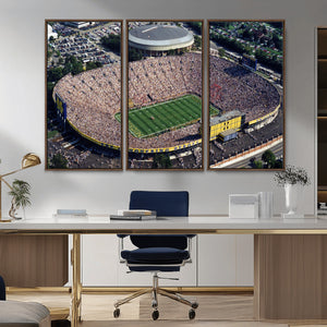 Michigan Wolverines Football Team Print - Ann Arbor Michigan