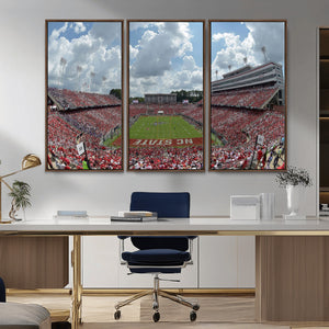 NC State Wolfpack Football Team Print Canvas- Raleigh