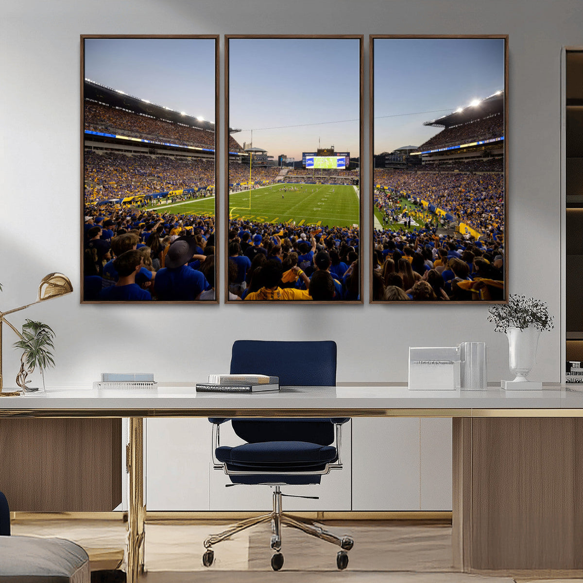 Pittsburgh Panthers Football Team Print - Pittsburgh
