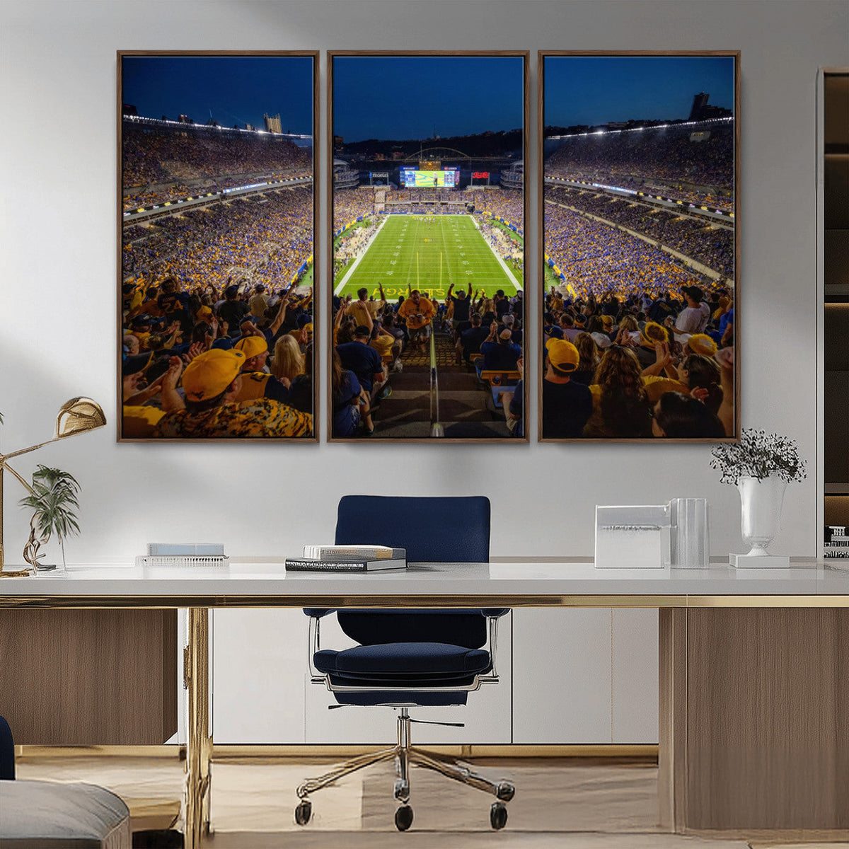 Pittsburgh Panthers Football Team Print - Pittsburgh