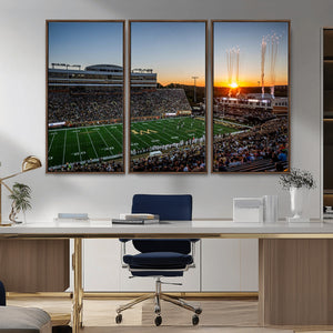 Demon Deacons Football Team Print Canvas- Winston-Salem