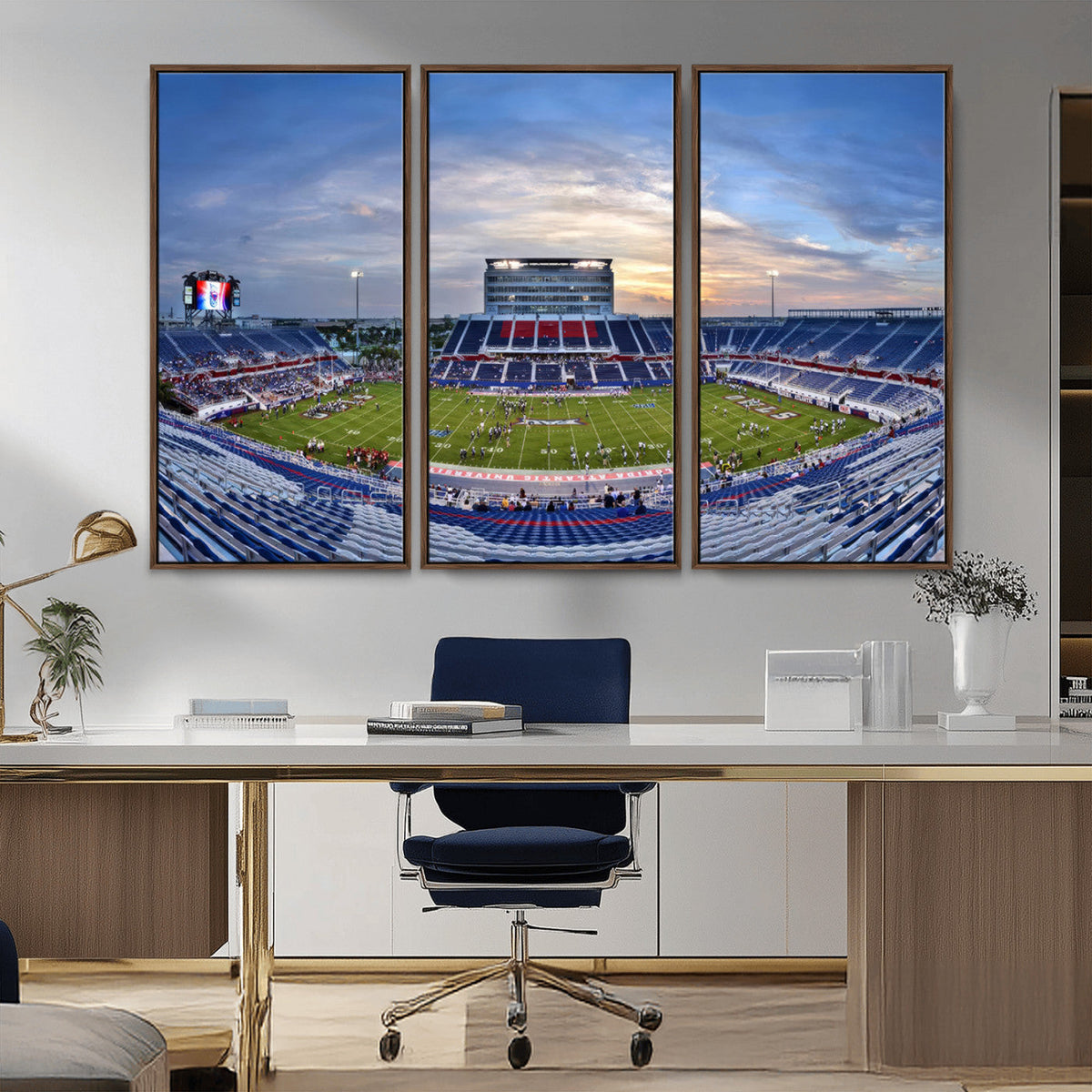 Florida Atlantic University Owls Football Team Print - Boca