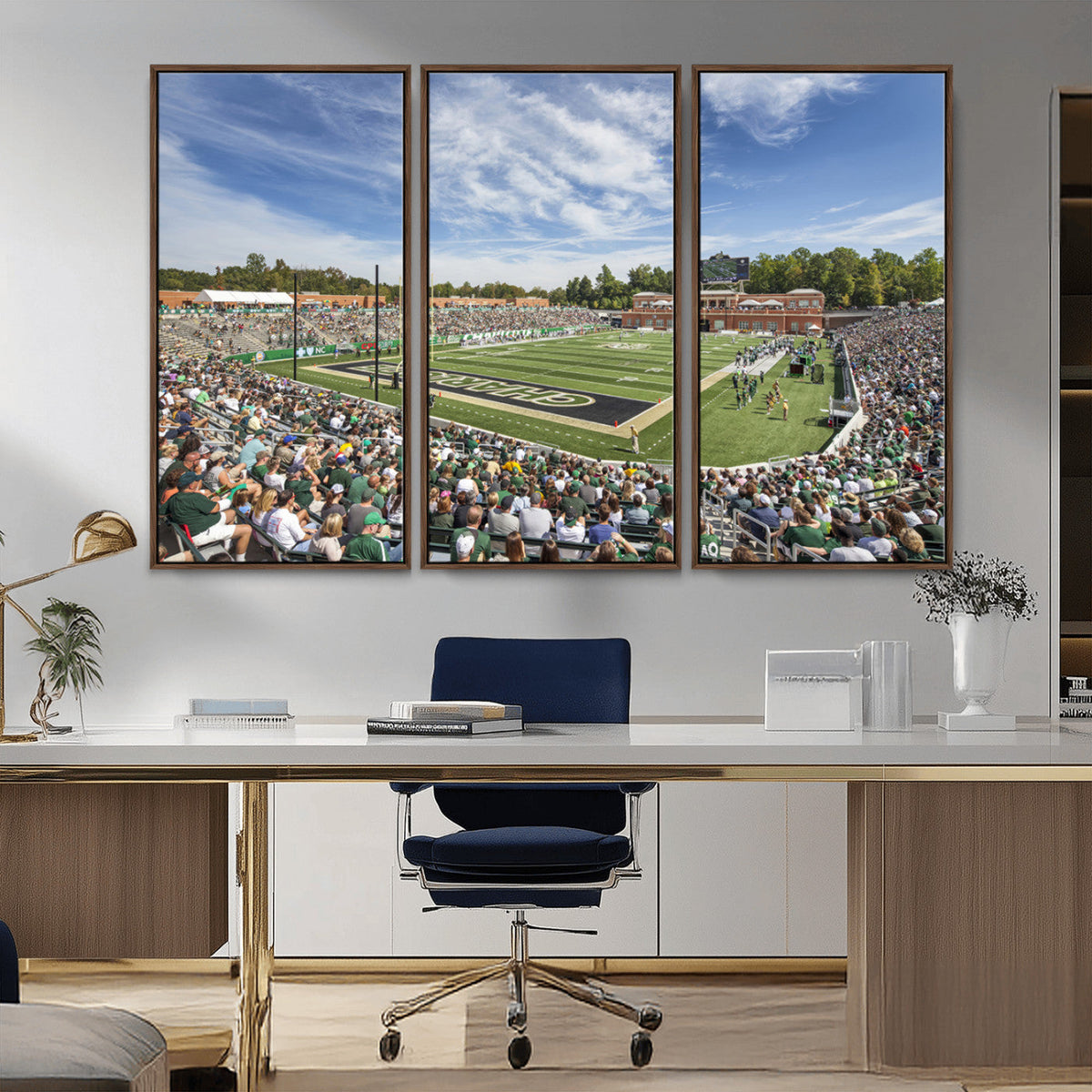 University of Charlotte 49ers Football Team Print -