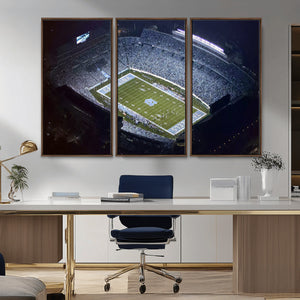 University of North Carolina Tar Heels Football Team Print -