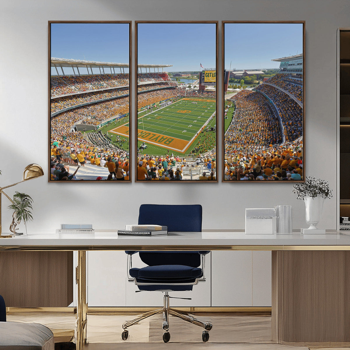 Baylor University Bears Football Team Print - Waco McLane