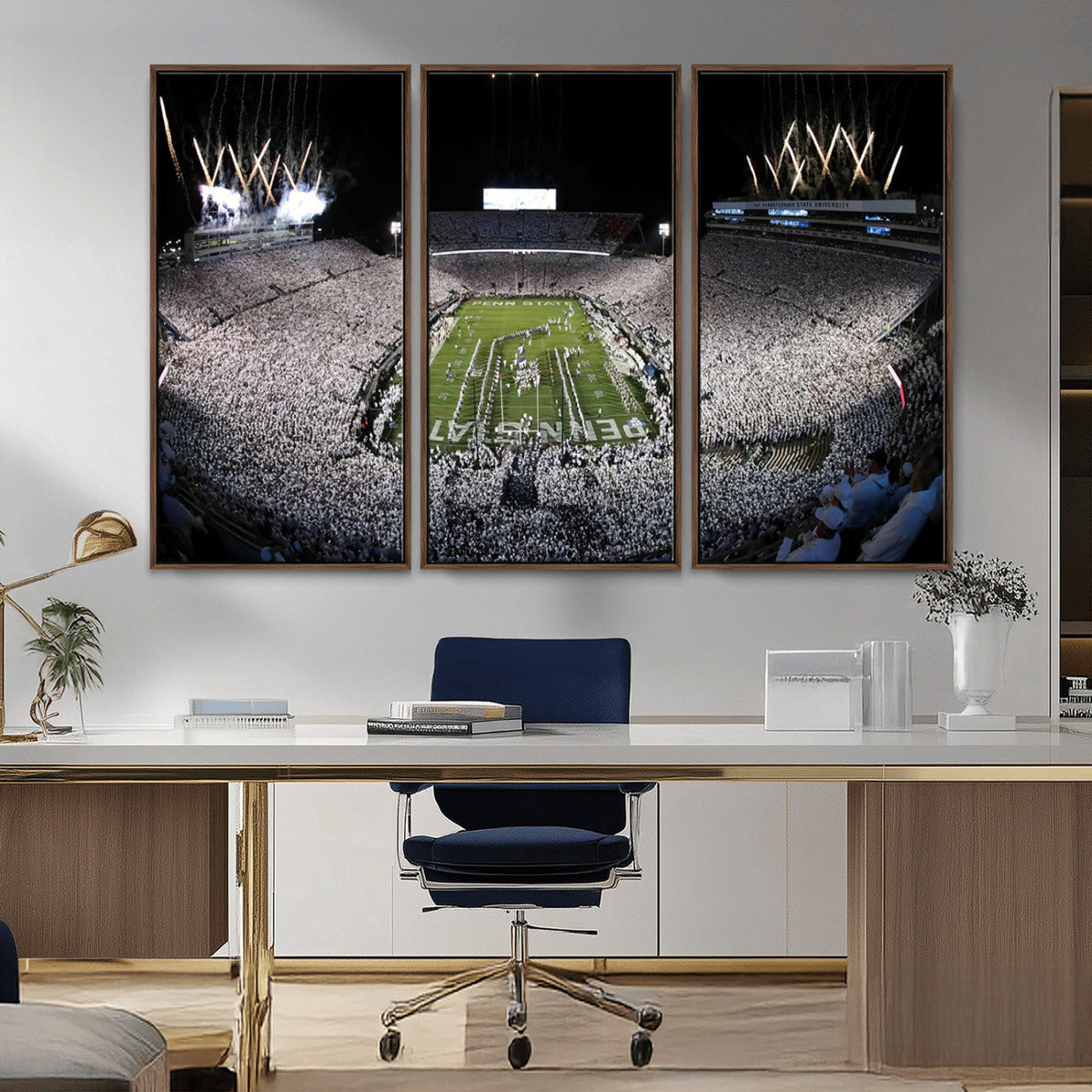Penn State Beaver Stadium Canvas Wall Art - Nittany Lions