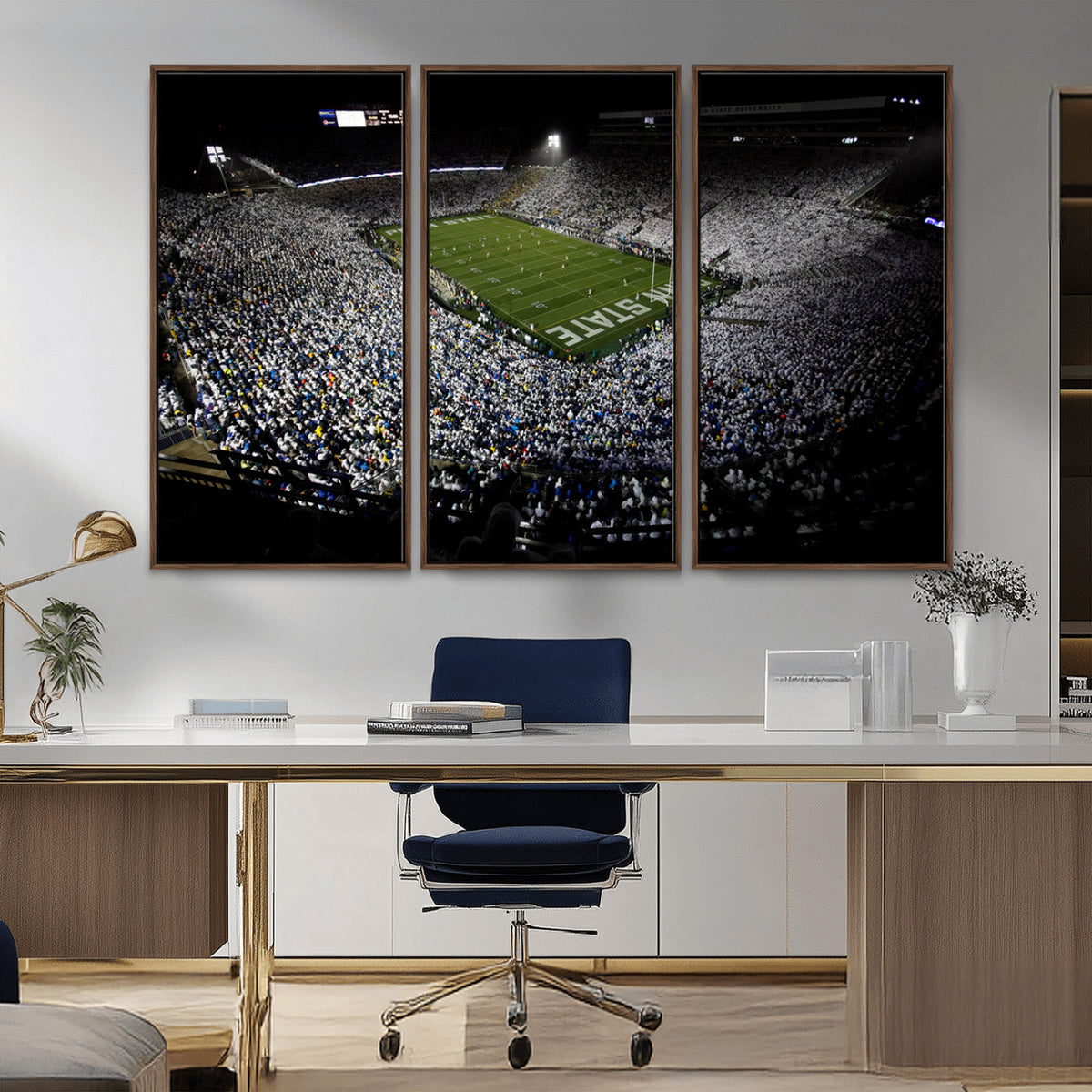 Penn State Football Stadium Wall Art - Beaver Stadium Canvas
