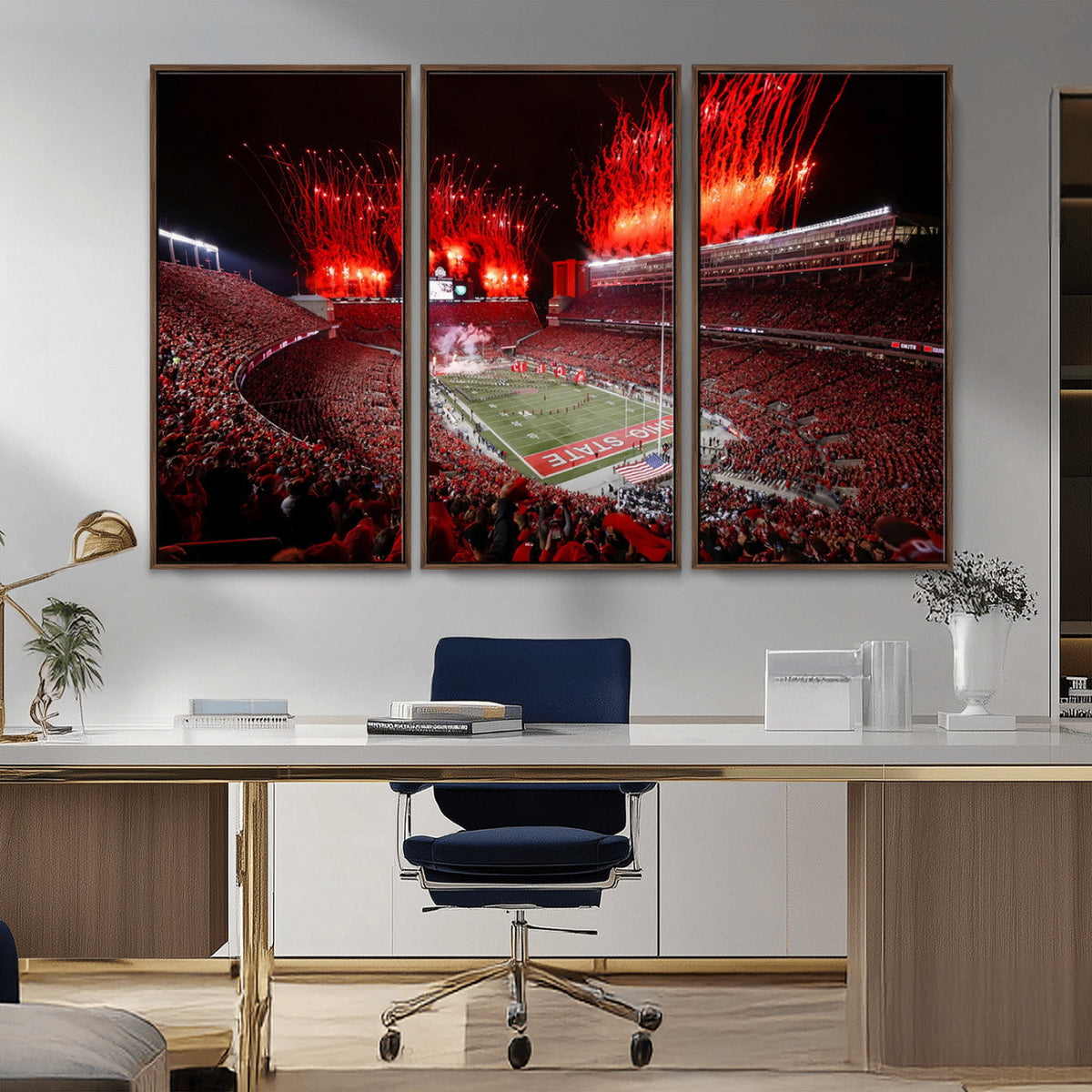 Ohio State University Buckeyes Football Team Print -