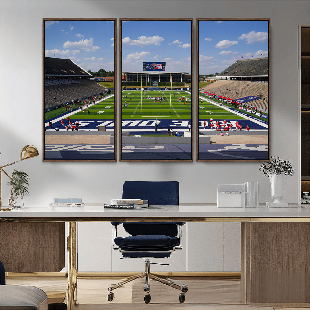 Rice University Owls Football Team Print - Houston Rice