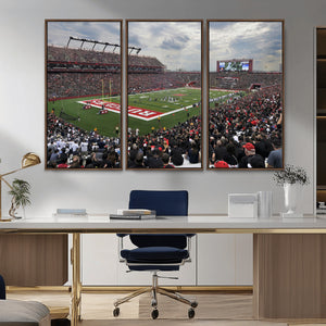 Rutgers Scarlet Knights Football Team Print - SHI Stadium,