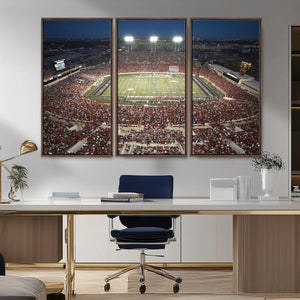 Texas Tech Red Raiders Football Team Print - Lubbock Jones