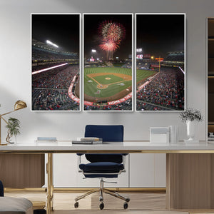 Fireworks at Angel Stadium – Los Angeles Angels Canvas