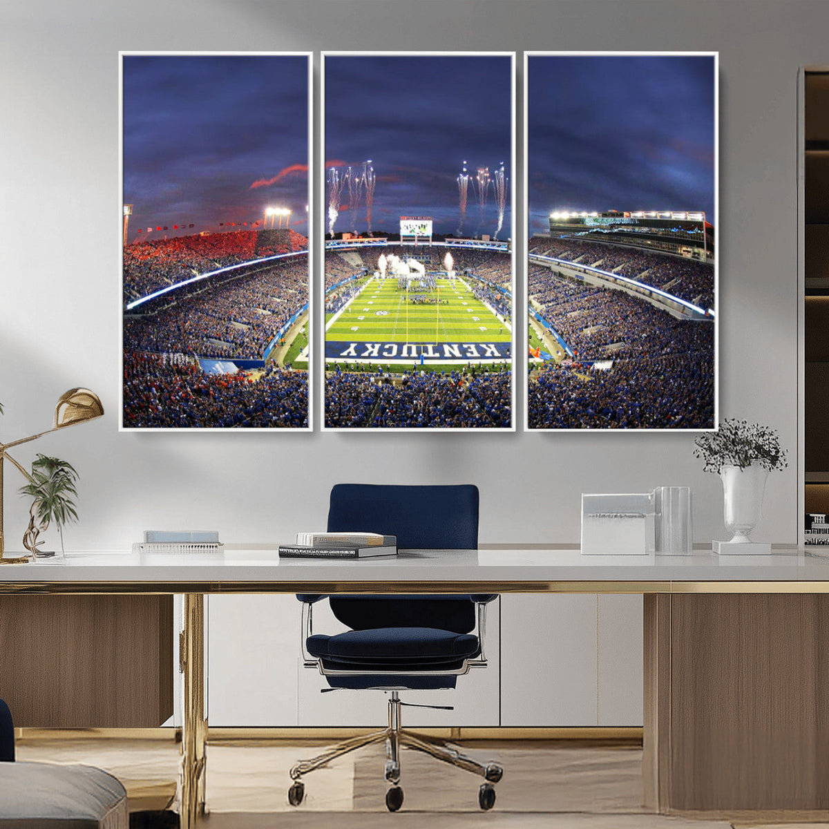 Kroger Field Canvas Wall Art - Kentucky Stadium Wall Art