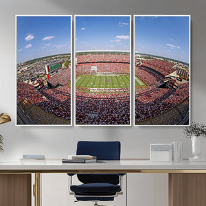 William Brice Stadium Wall Art Canvas Print – Stadium Crowd