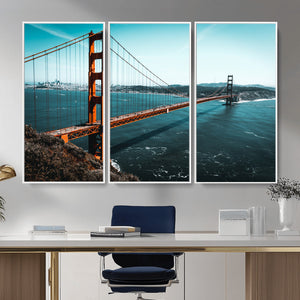 Golden Gate Bridge Wall Art Canvas Print – San Francisco
