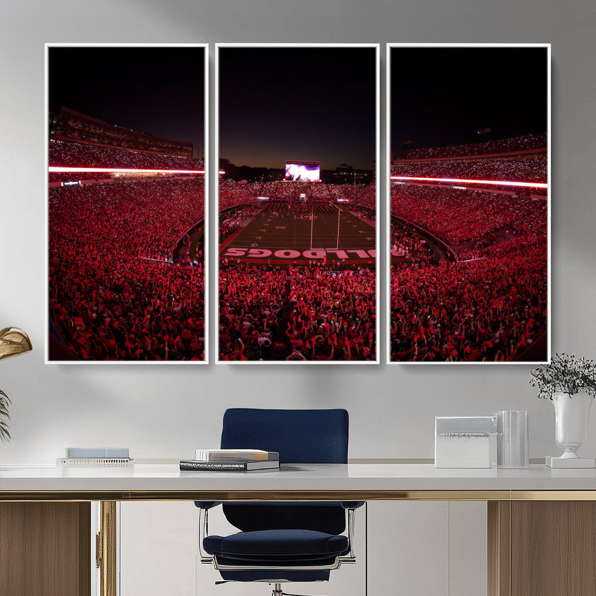 Sanford Stadium Wall Art Canvas Print – Georgia Bulldogs
