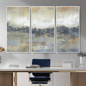 Abstract Neutral Landscape Painting Wall Art