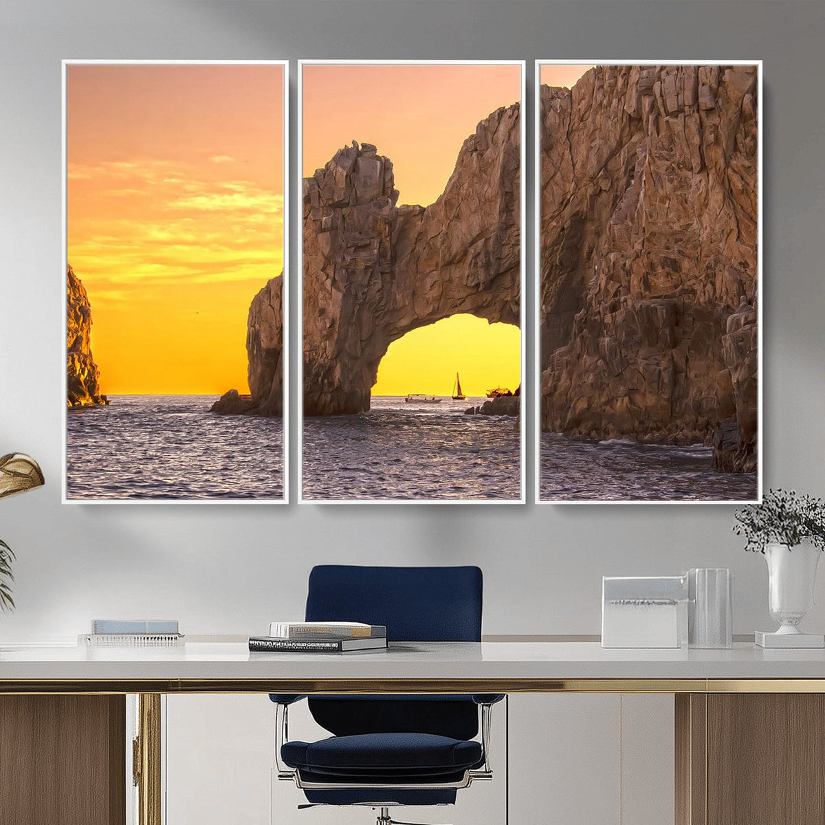 El Arco Cabo San Lucas Ocean Arch Wall Art Canvas Print