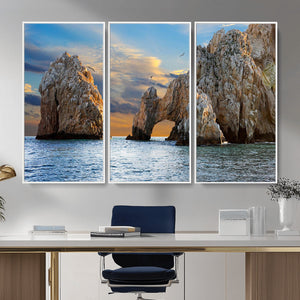 The Arch Cabo San Lucas Ocean Arch Wall Art Canvas Print,