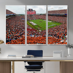 Auburn Stadium Wall Art Canvas Print, Jordan Hare Stadium