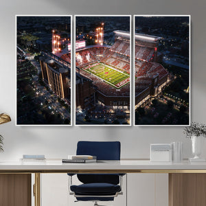 Oklahoma Memorial Stadium - Gaylord Memorial Stadium Wall