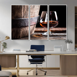 Scots Whiskey Wall Art Canvas Print