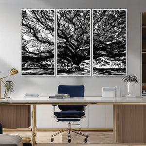 Mighty Angel Oak Wall Art | Angel Oak Tree Art Print