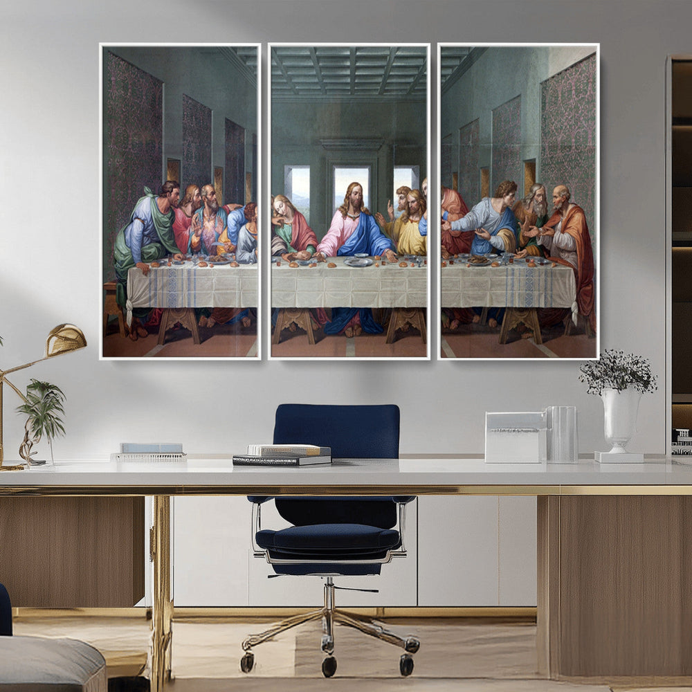The Last Supper Multi Panel Canvas Wall Art