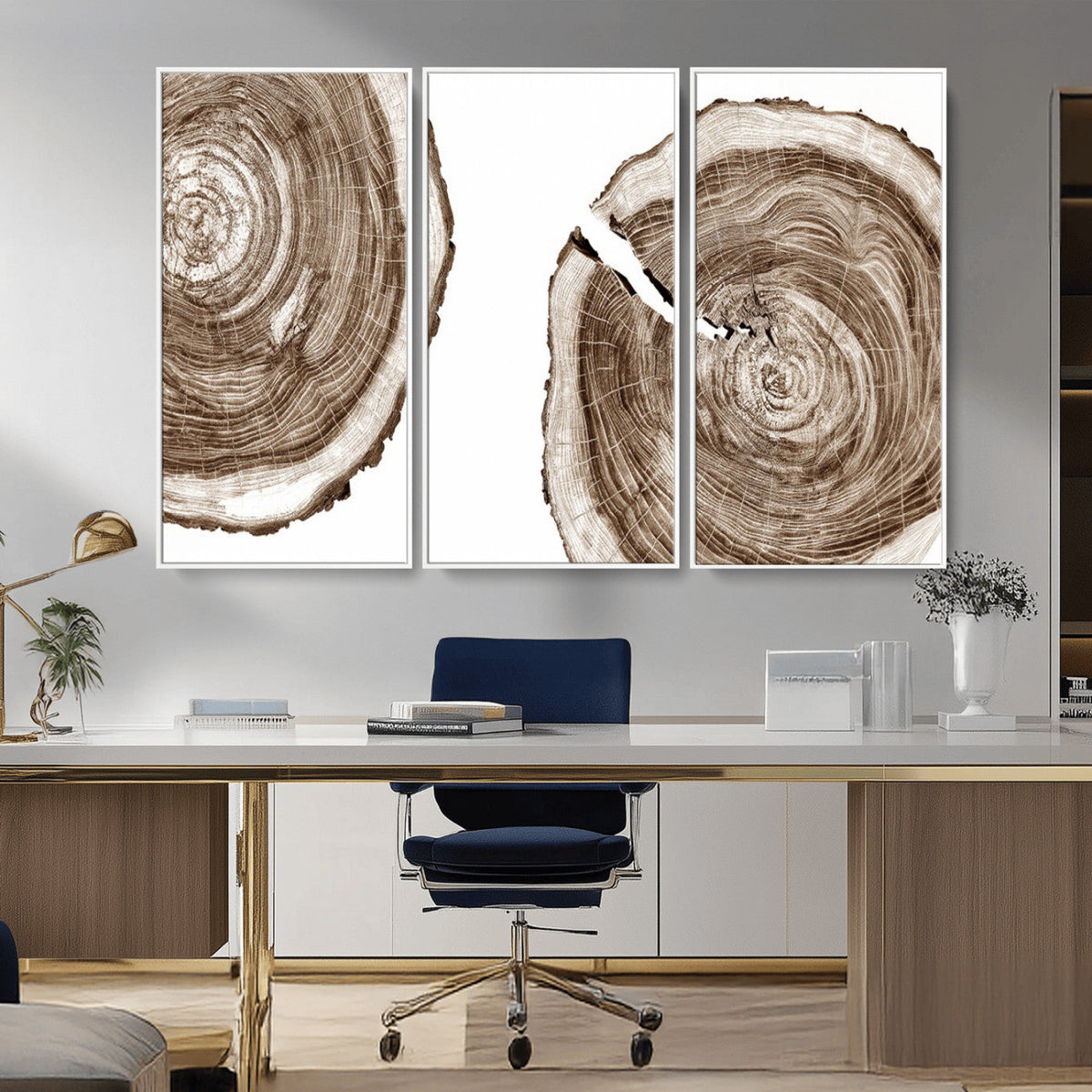 Wood Tree Ring Wall Art Canvas Prints, Tree Rings –