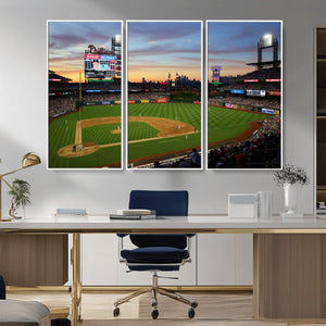 Citizens Bank Park Philadelphia Phillies Wall Art Canvas |