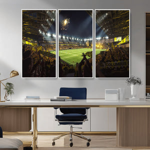 Columbus Crew Soccer Team Print - Columbus Crew Stadium Wall