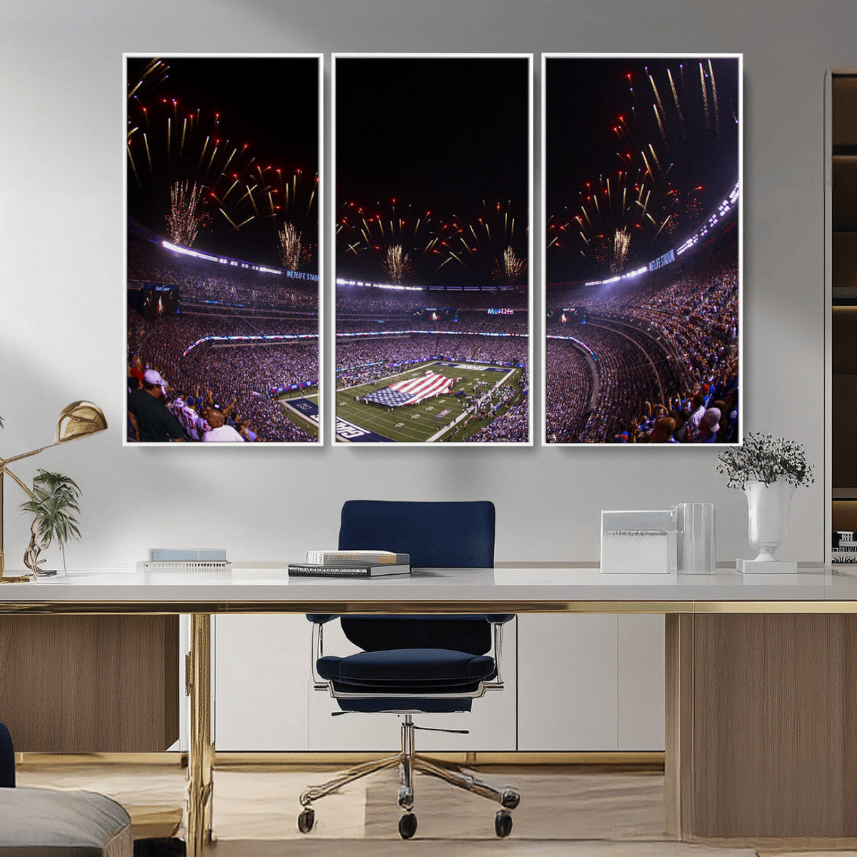 New York Giants Football Team Print - East Rutherford