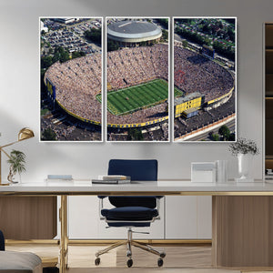 Michigan Wolverines Football Team Print - Ann Arbor Michigan