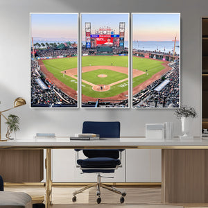 San Francisco Giants Baseball Team Print - Oracle Park