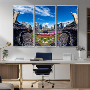 San Diego Padres Baseball Team Print - Petco Park Stadium